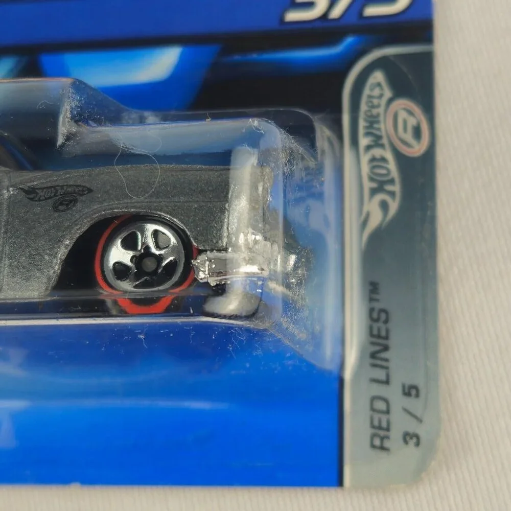 HOT WHEELS 8 CRATE 3/5 RED LINES‎ 098 - MINT - GRAY - (K218)